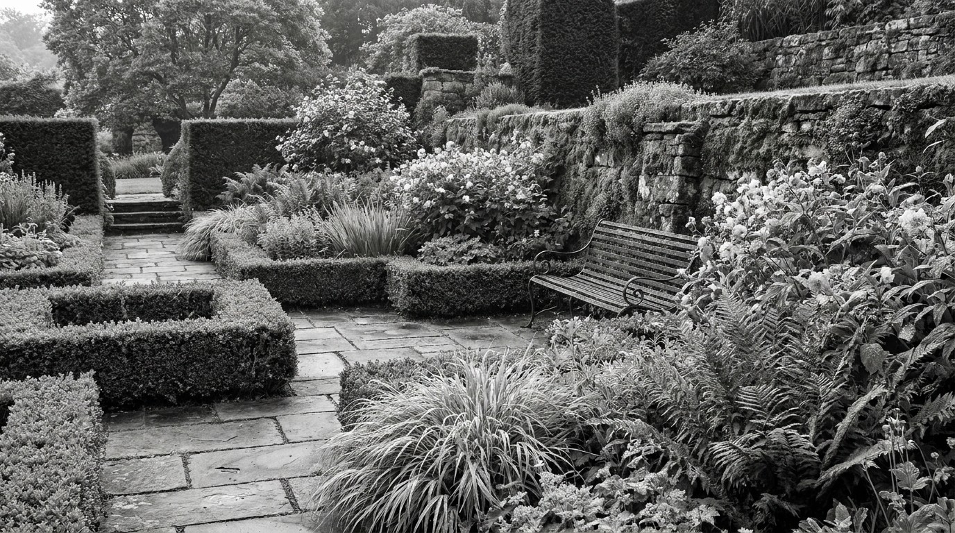 растения в кадках на патио, контейнерное озеленение