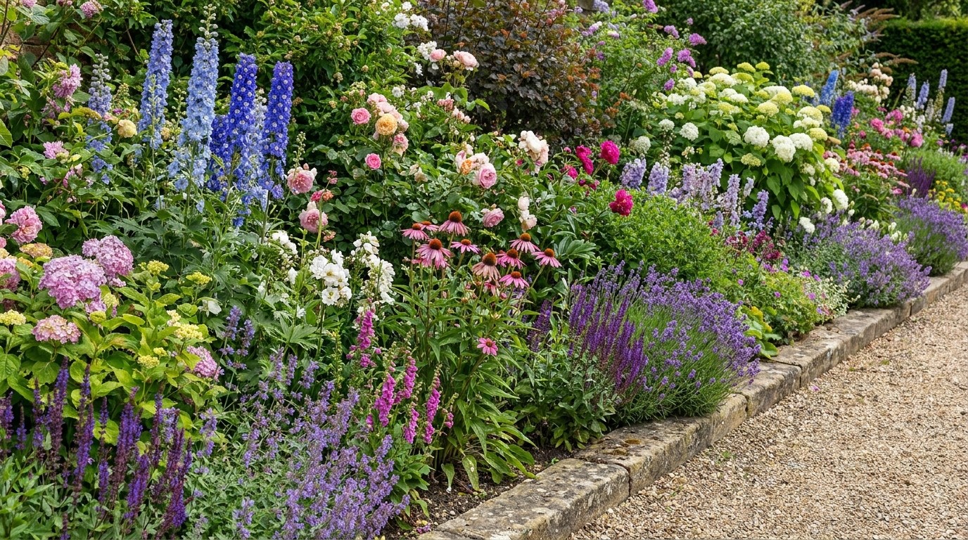 иллюстрация — сад и растения