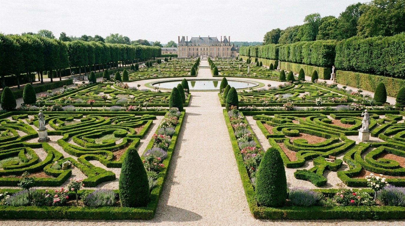 иллюстрация — сад и растения