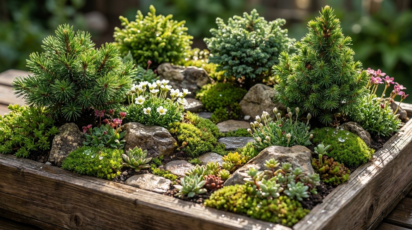 иллюстрация — сад