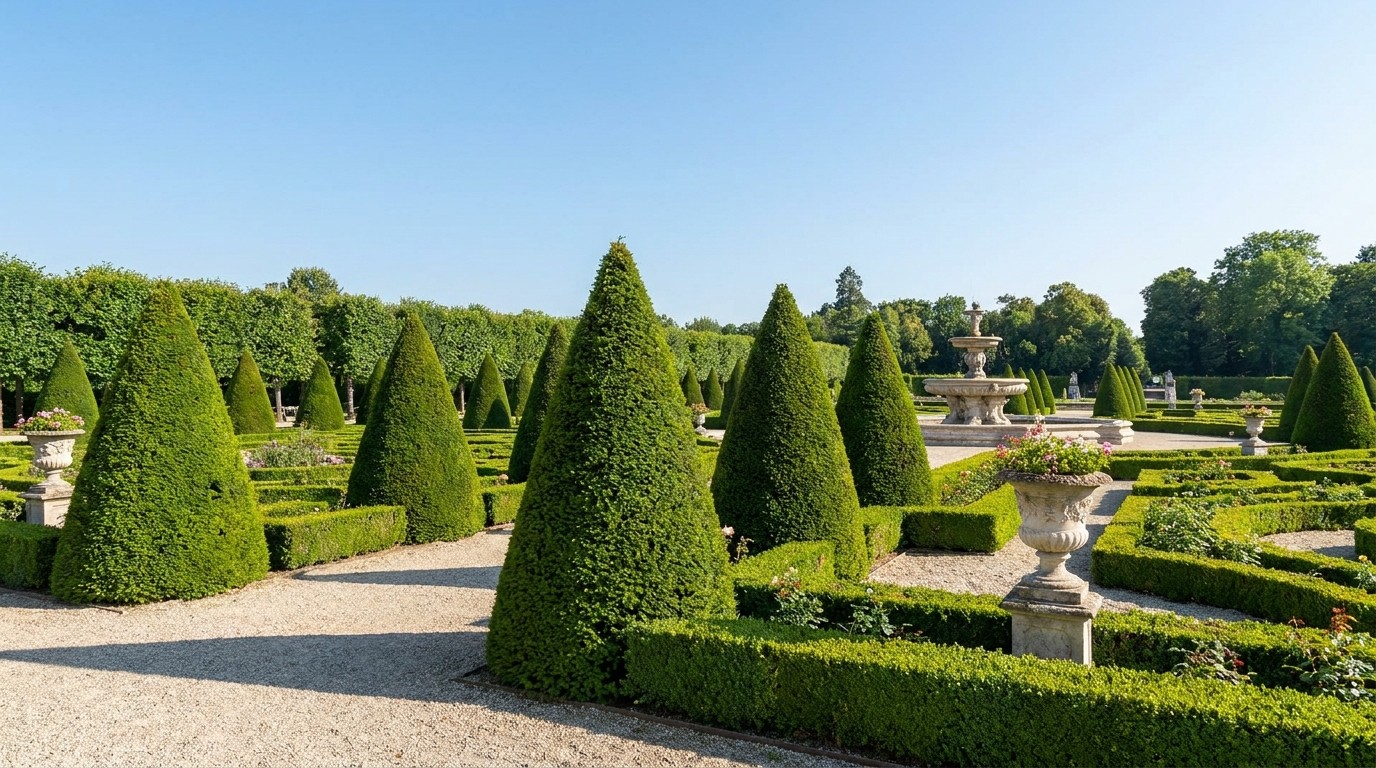 иллюстрация — сад и растения