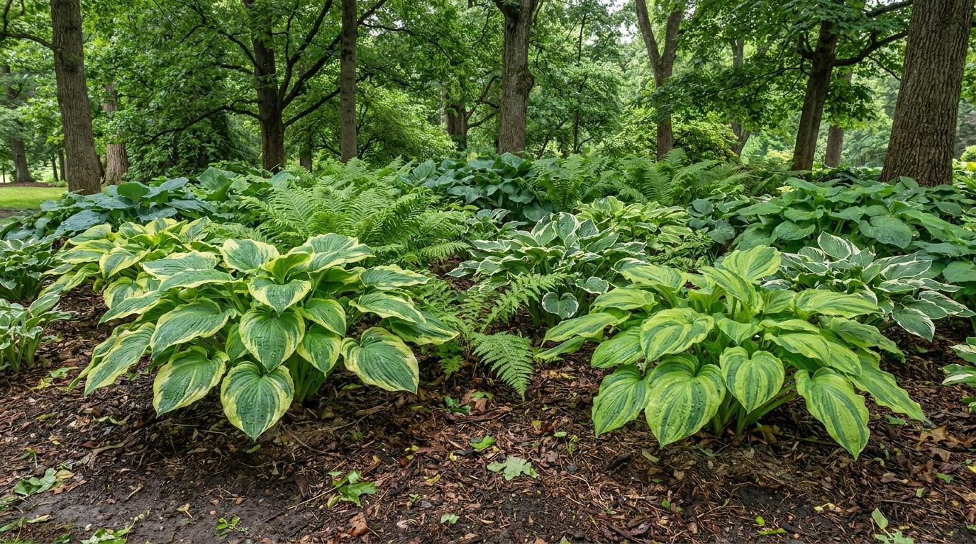 иллюстрация — сад