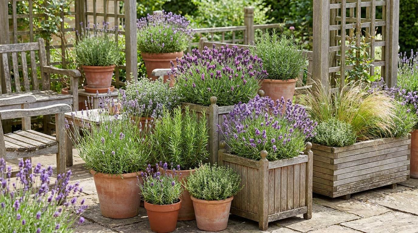 иллюстрация — сад и растения