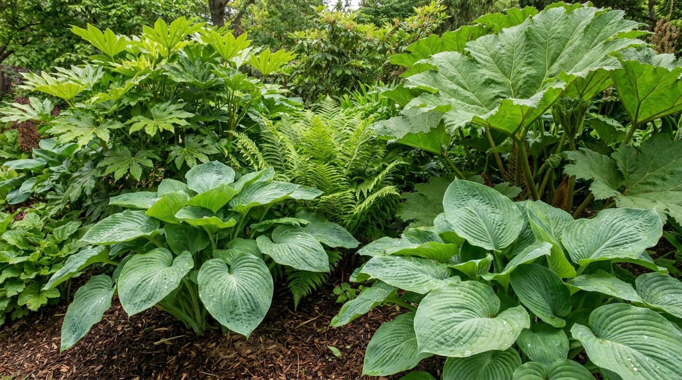 иллюстрация — сад и растения