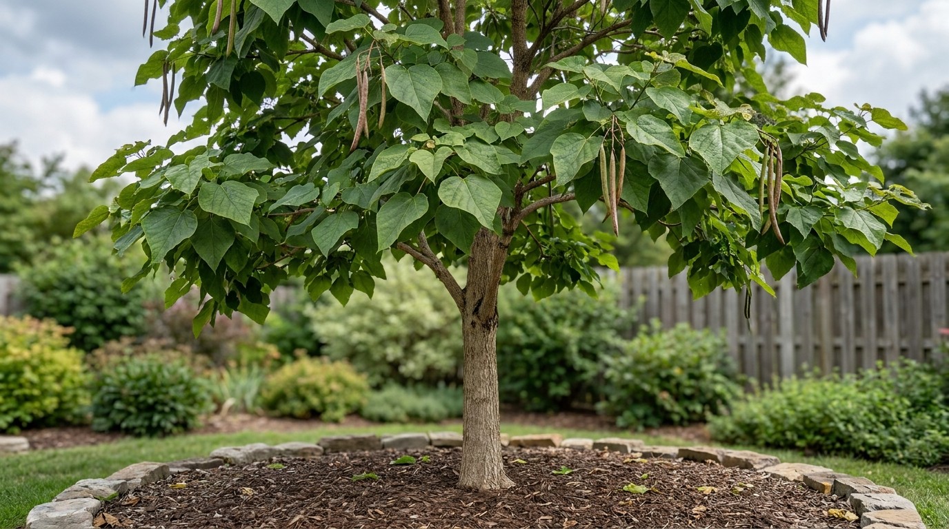 иллюстрация — сад