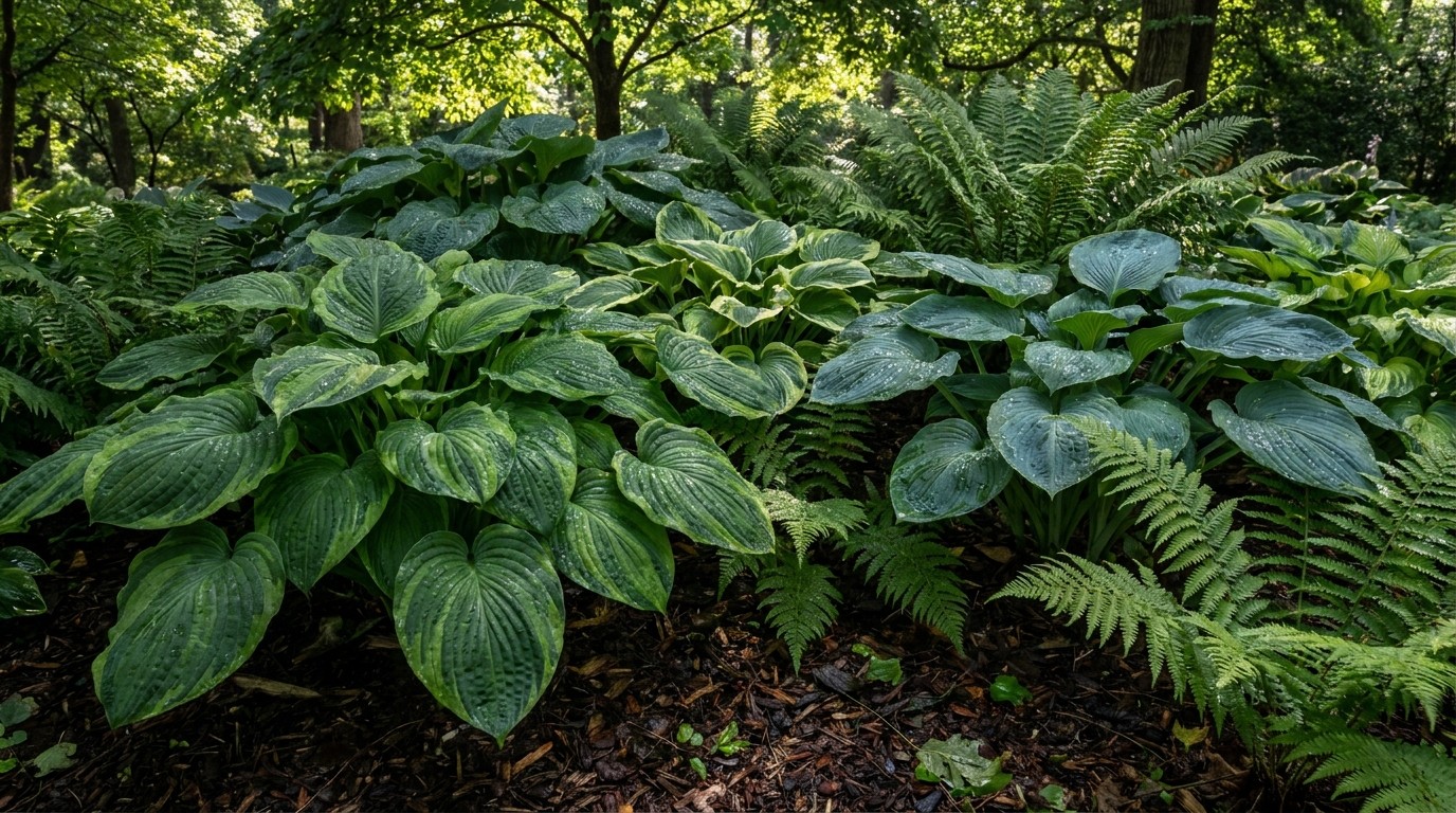 иллюстрация — сад