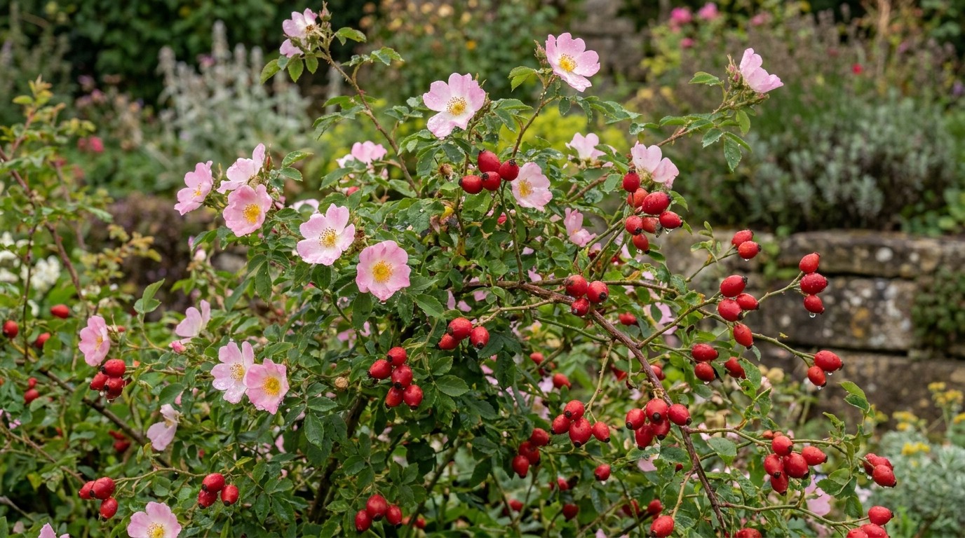 иллюстрация — сад и растения